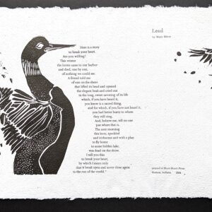 Lead by Mary Oliver Print